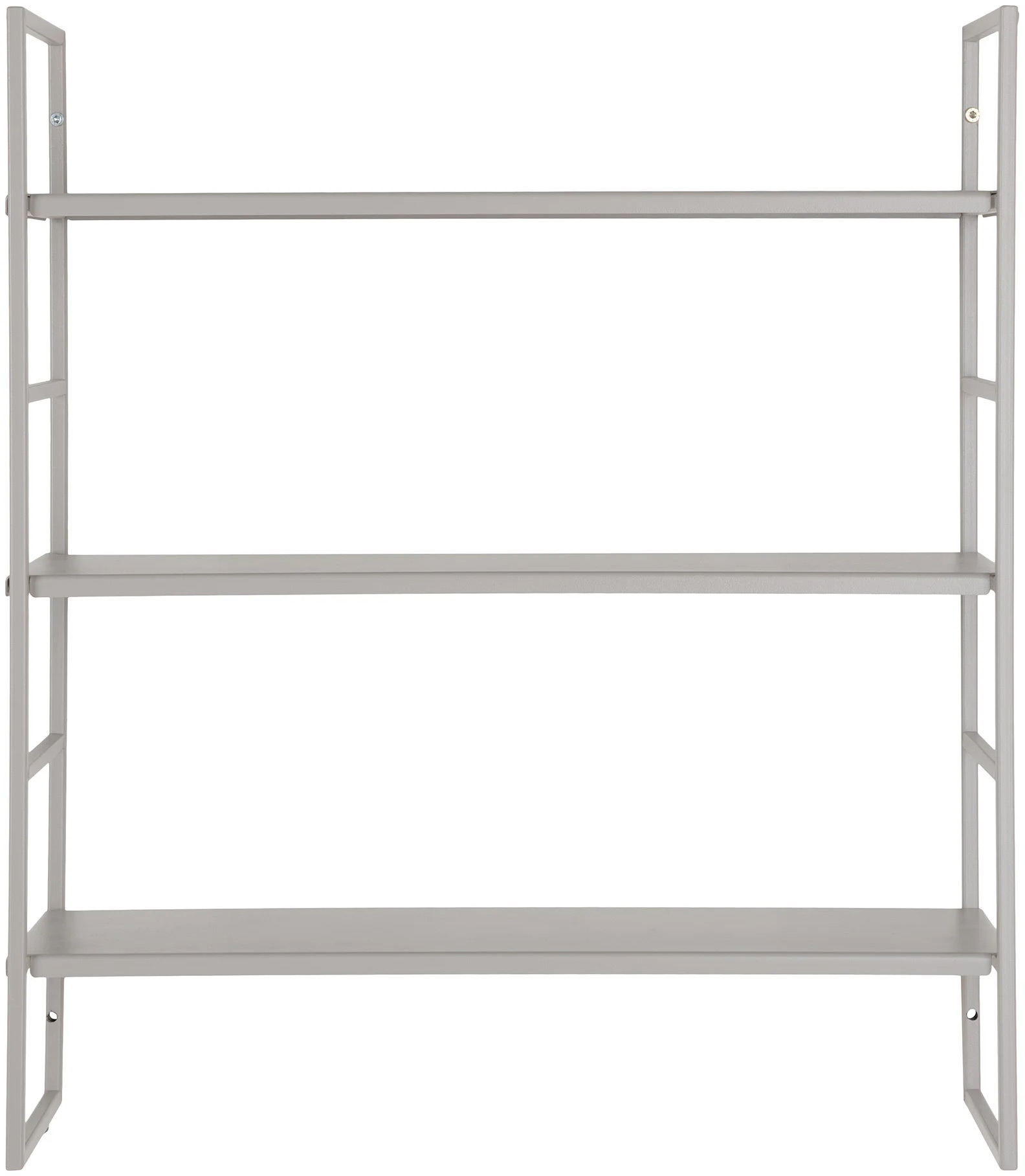 Regał wiszący metalowy szary z trzema półkami 48x55 cm – grafika-1.