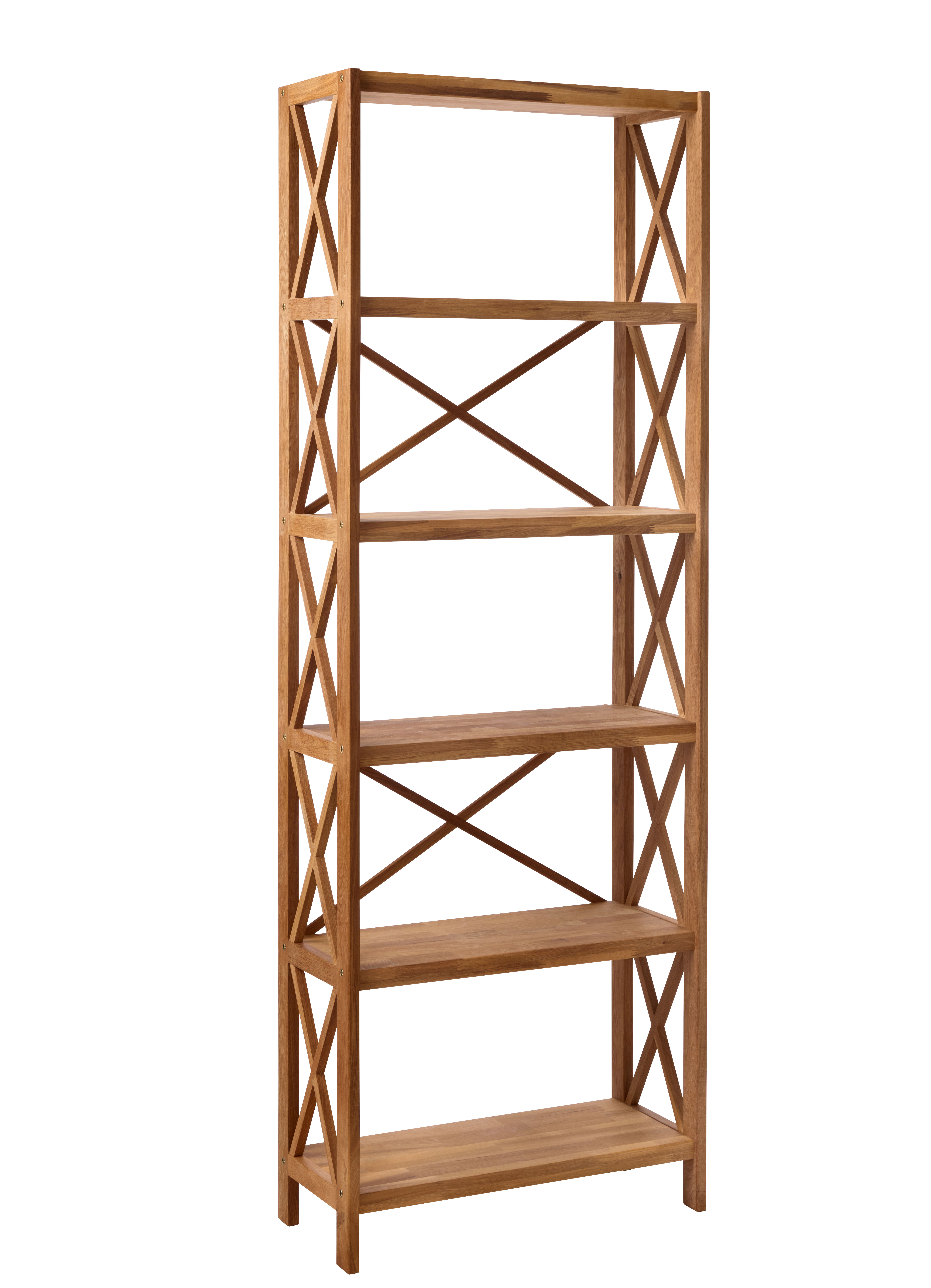 Regał X-Shelf 198 cm dąb olejowany – grafika-1.