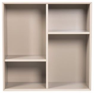 Regał Z Halfcube 70x70 cm jasnoszary – obraz-1