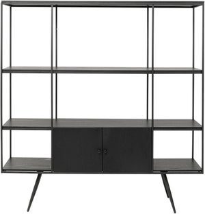 Raft Cosy Sixties Negru 180x183 cm – imagine-1.