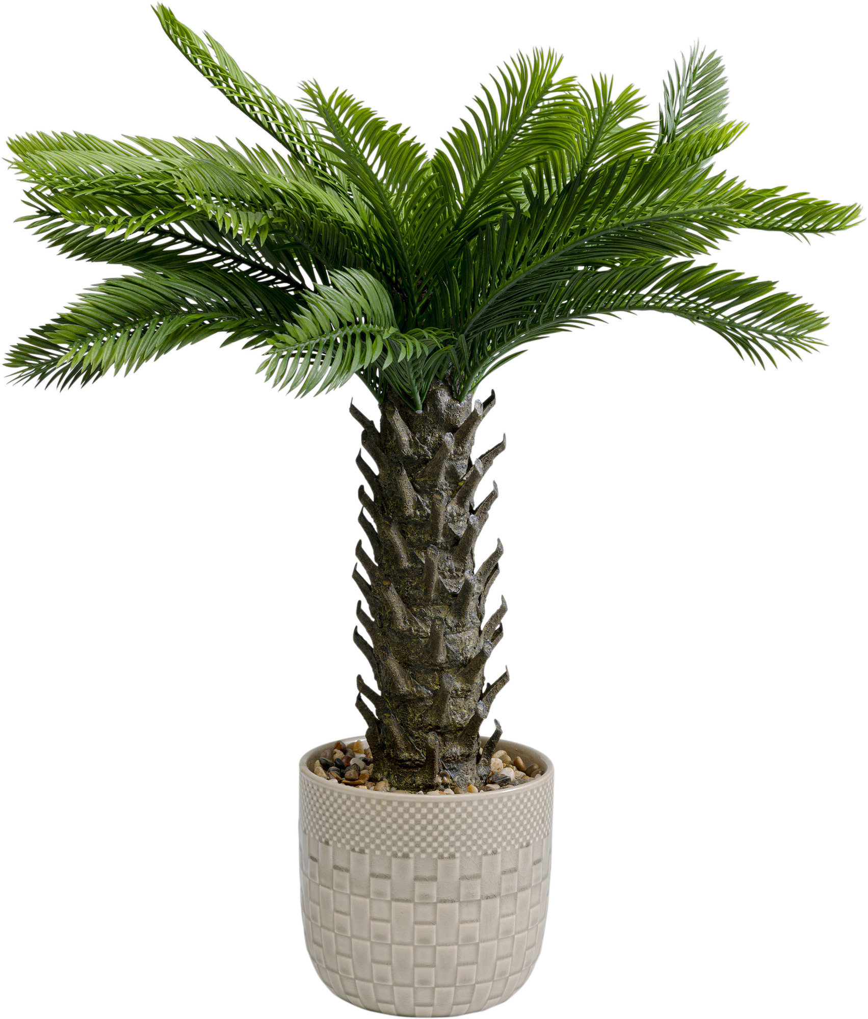 producto: Planta artificial para salón sagú 70 cm.