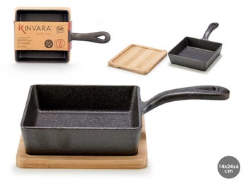 Съд за сервиране с бамбуков поднос – изображение-1