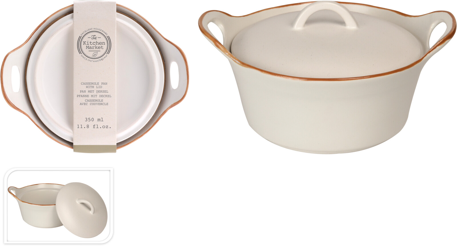 Съд за сос White stone 350 мл – изображение-1