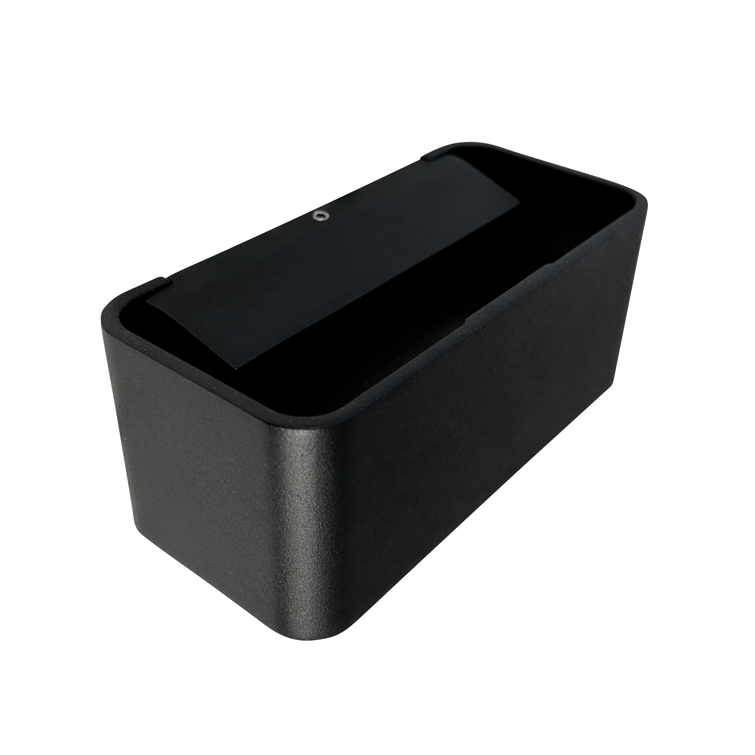 Kinkiet LED Saturn z matowego czarnego metalu do oświetlenia ogrodowego – grafika-1.