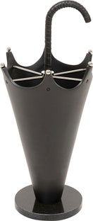 Stojak na parasole Pioggia czarny 66cm – obraz-1