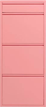 produkt: Skoskåp Caruso - Rosa, 3+1 Lådor.