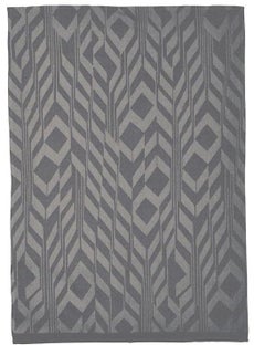 Ściereczka Deco Feathers 50x70 cm szara – obraz-1