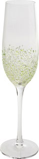 Champagne Glass Confetti Grønn 24cm – bilde-1.