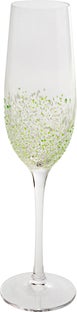 Šampano taurė Confetti Green 24cm – paveikslėlis-1.