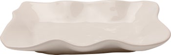 Serveringsfat Organic krem 17x26 cm – bilde-1.