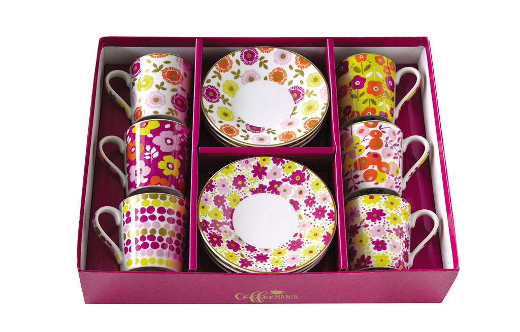 Сервиз за кафе FLOWER POWER – изображение-1