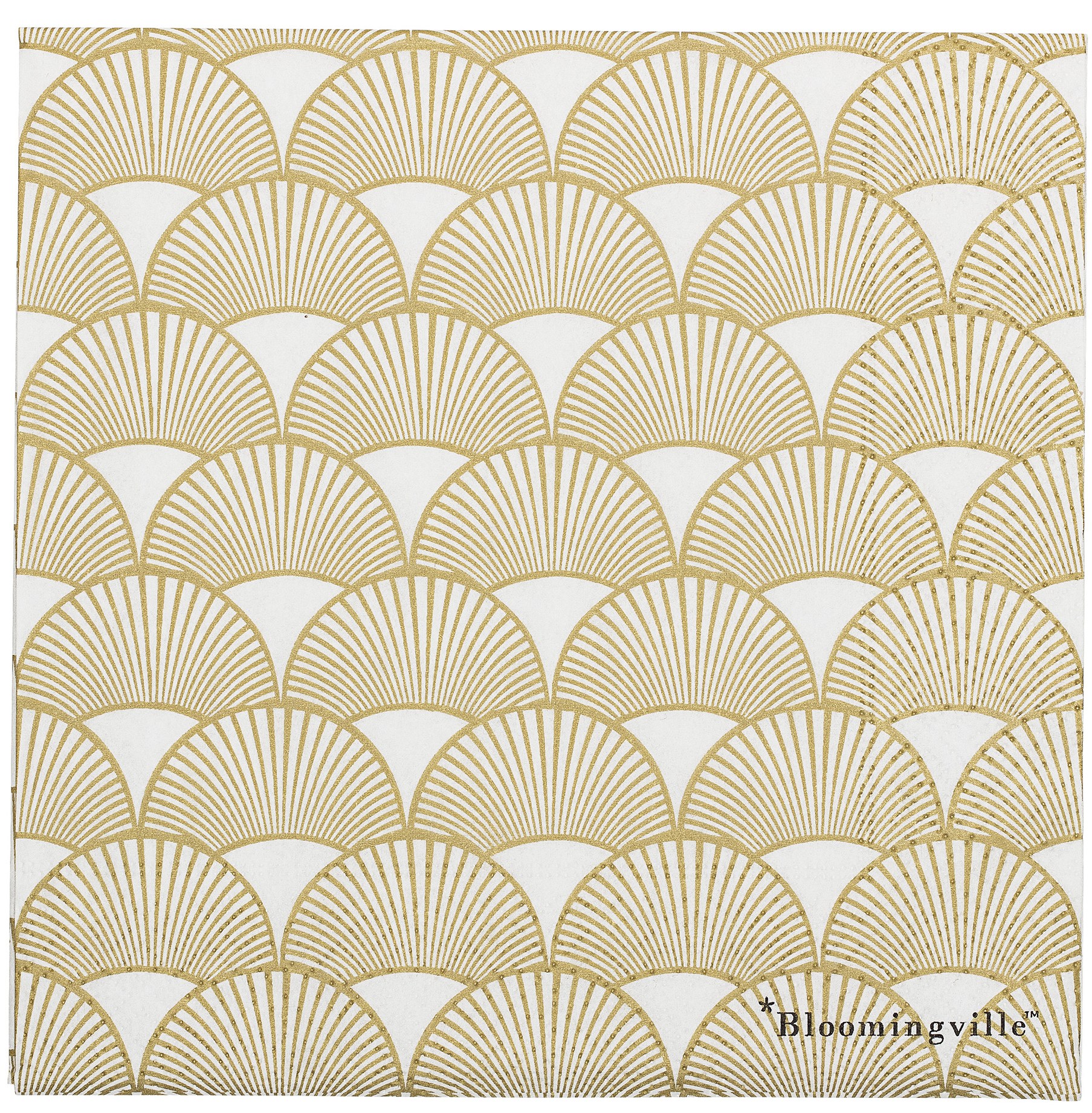 Serwetki Jones 20 szt. złote – obraz-1