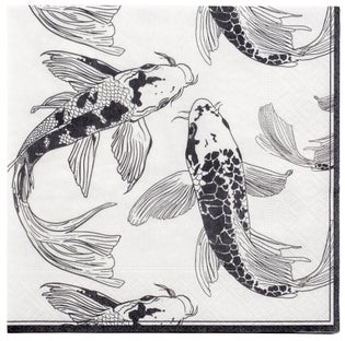 Serwetki Kuniko (20-set) ciemnoszare – obraz-1