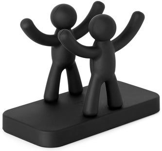 Serwetnik ludziki czarny 15x8 cm – obraz-1