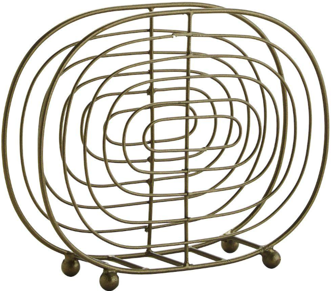 Serwetnik Lexie złoty – obraz-1