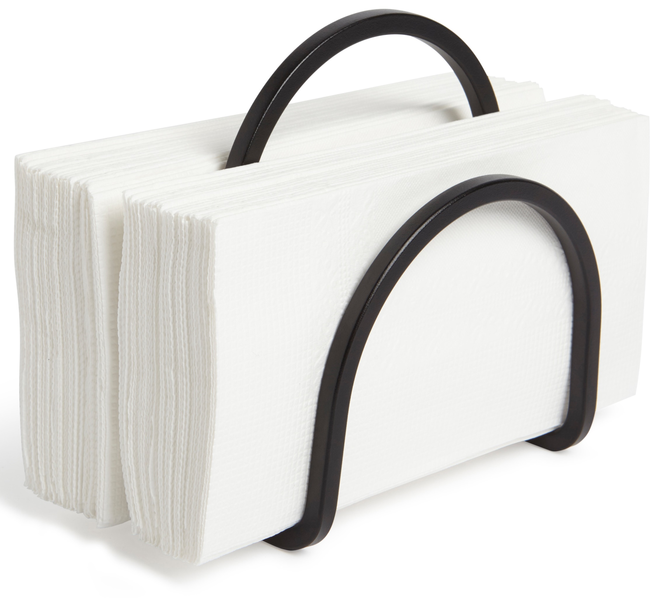 Serwetnik Squire 10x15 cm czarny – obraz-1