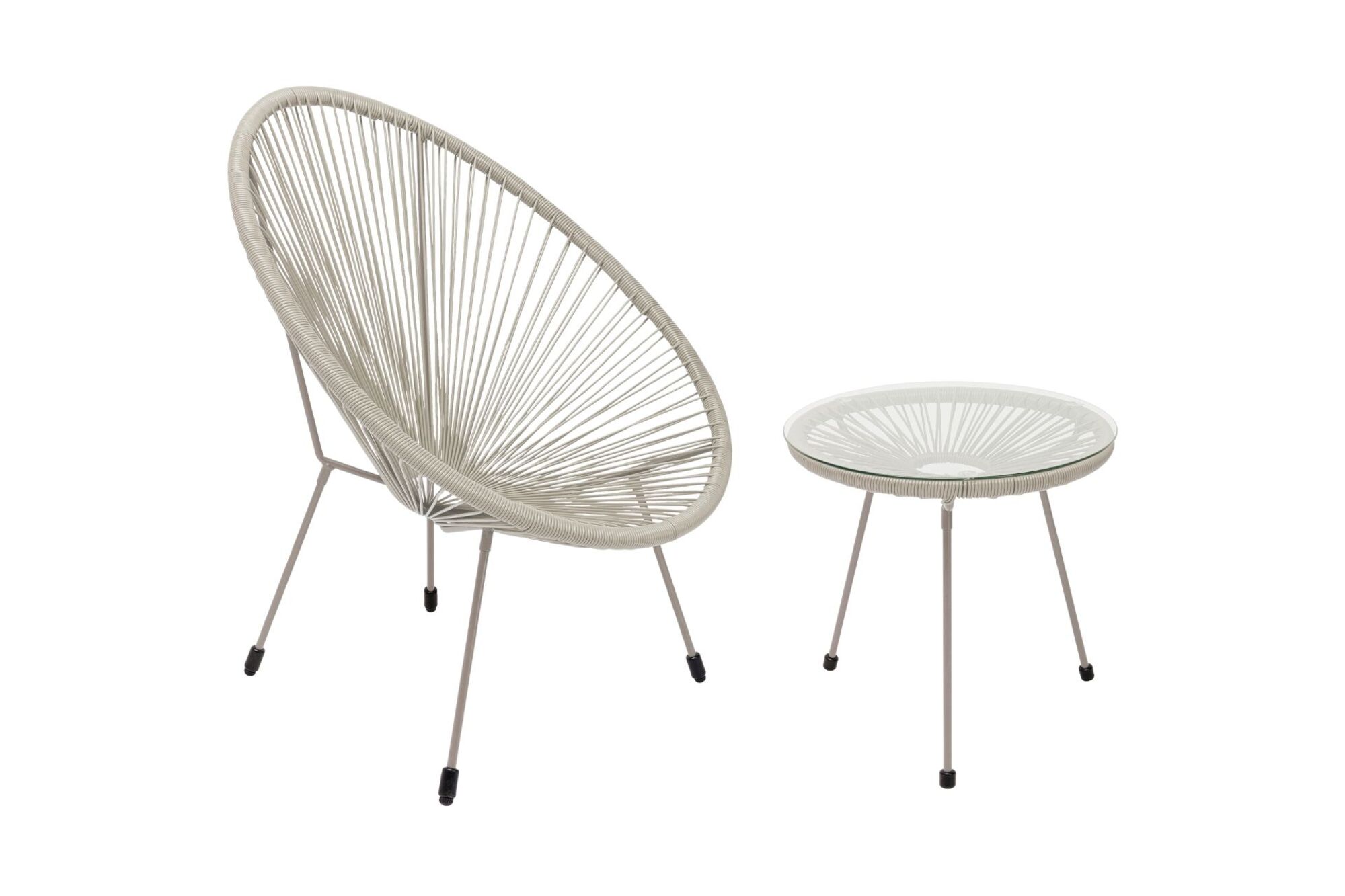 Set Acapulco Mono Greige (2/set) – slika-1.