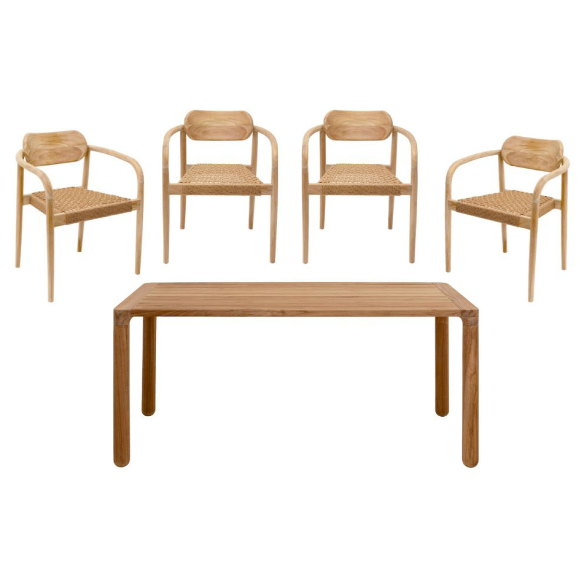 Zestaw ogrodowy Bella 5 elementów – grafika-1.