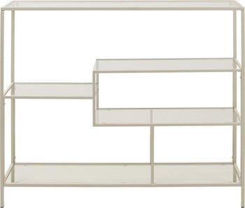 Regał Loft greige 115x100cm – obraz-1
