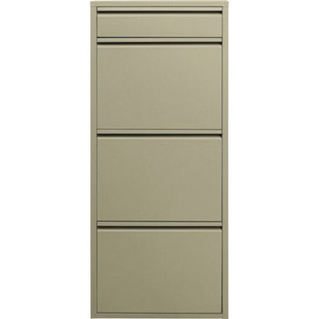 produkt: Skoskåp Caruso - Khaki, 3+1 Lådor.