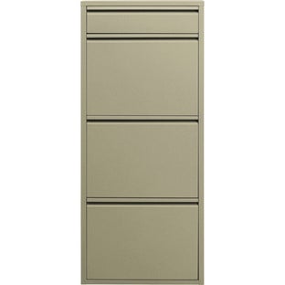Batų spinta Paolo 3 Plus 1 Khaki (MO) – paveikslėlis-1.