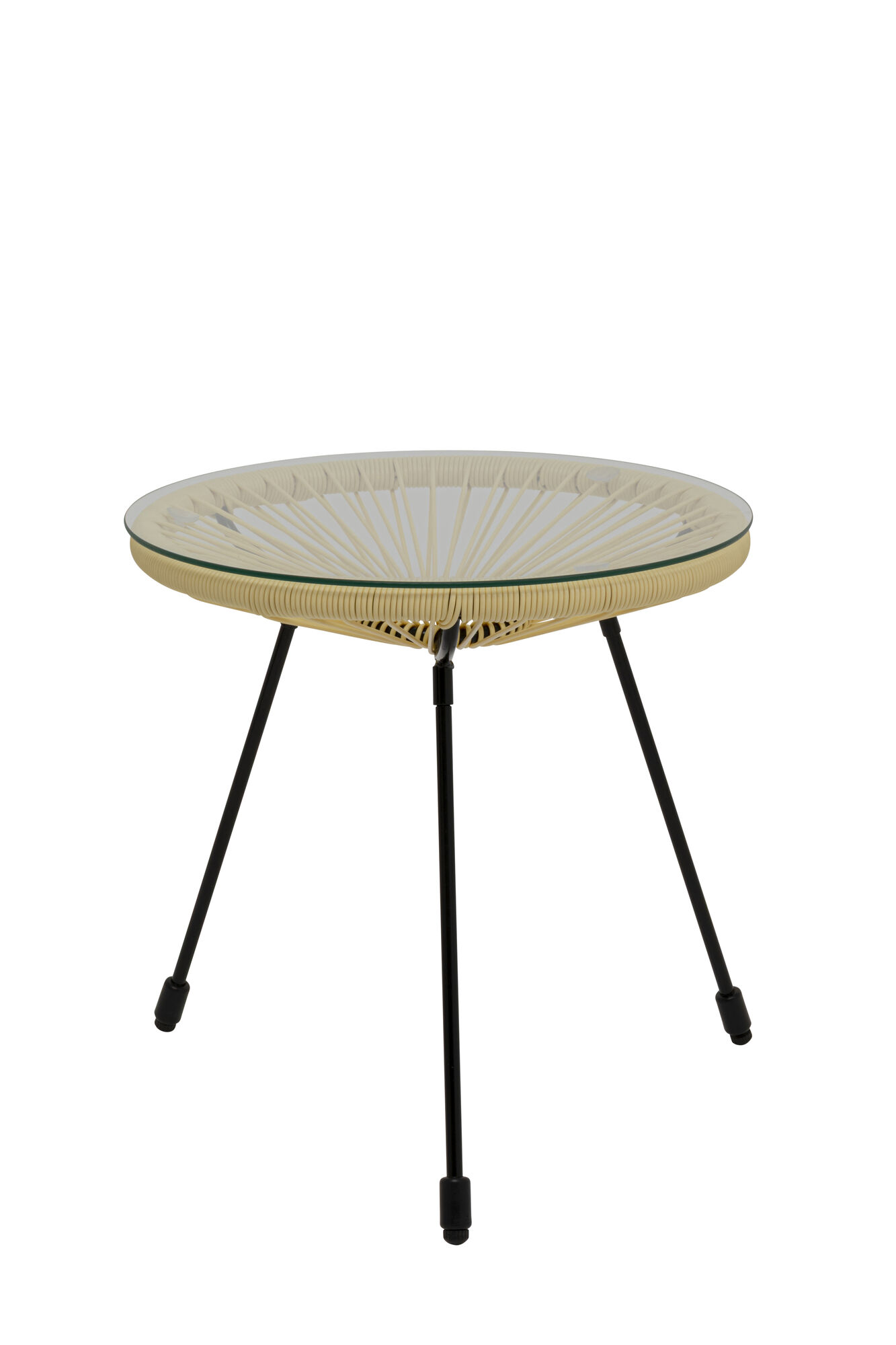 Acapulco sivupöytä, butter yellow – kuva-1.