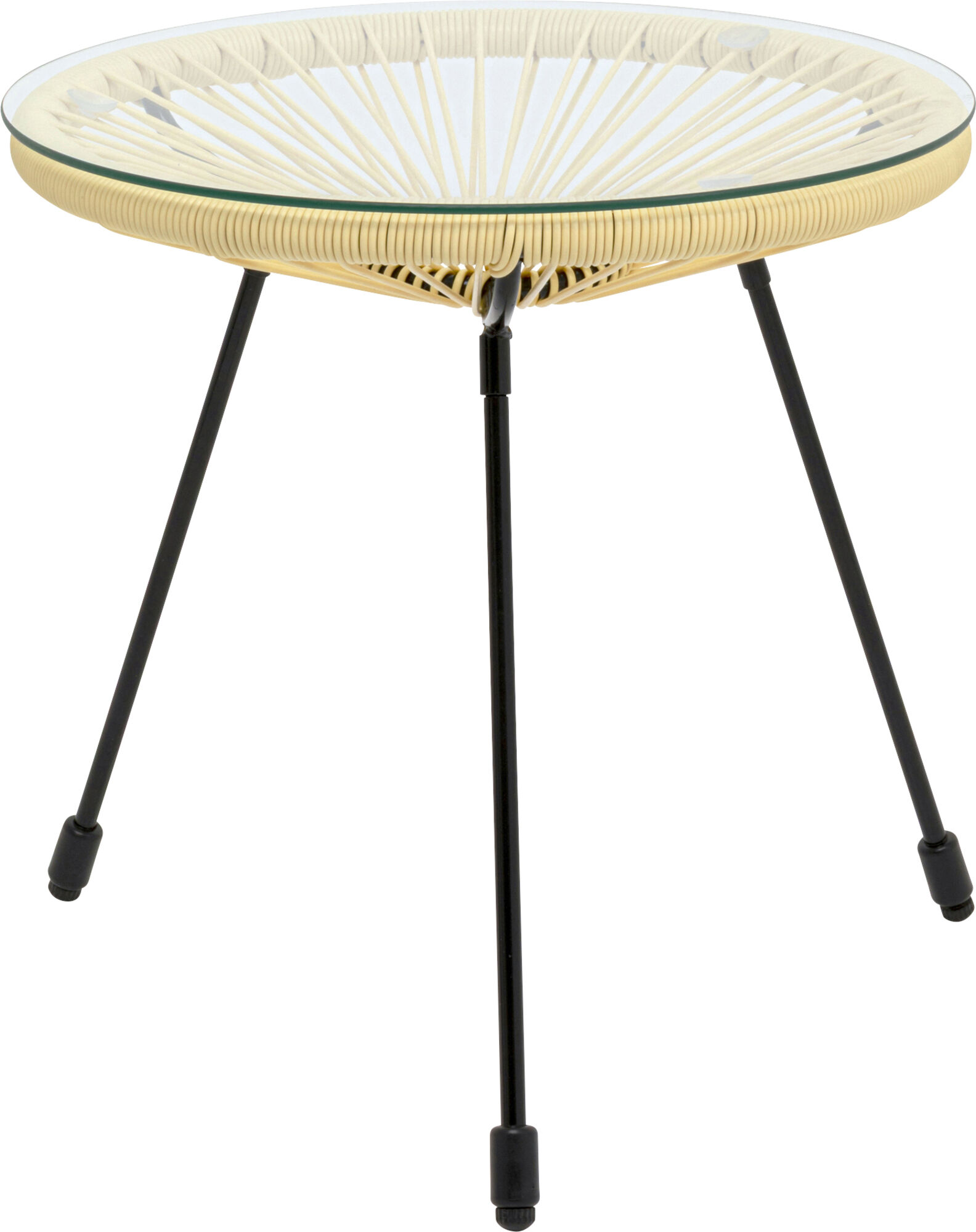 Mesa auxiliar Acapulco Amarillo – Imagen-1.