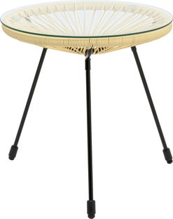 Mesa auxiliar Acapulco Amarillo – Imagen-1.