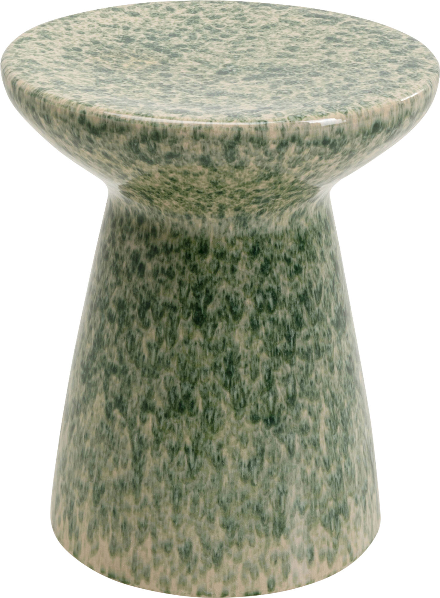 Stolik Pomocniczy Arrivato Zielony Ø36cm – obraz-1