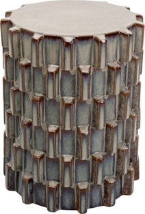 Stolik Pomocniczy Arrivato Sting Niebieski Ø35cm – obraz-1