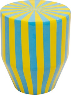 Kék Candy Lerakóasztal Ø30cm – kép-1.