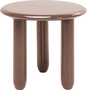 Stolik pomocniczy Eliano Ø50cm czerwony – obraz-1