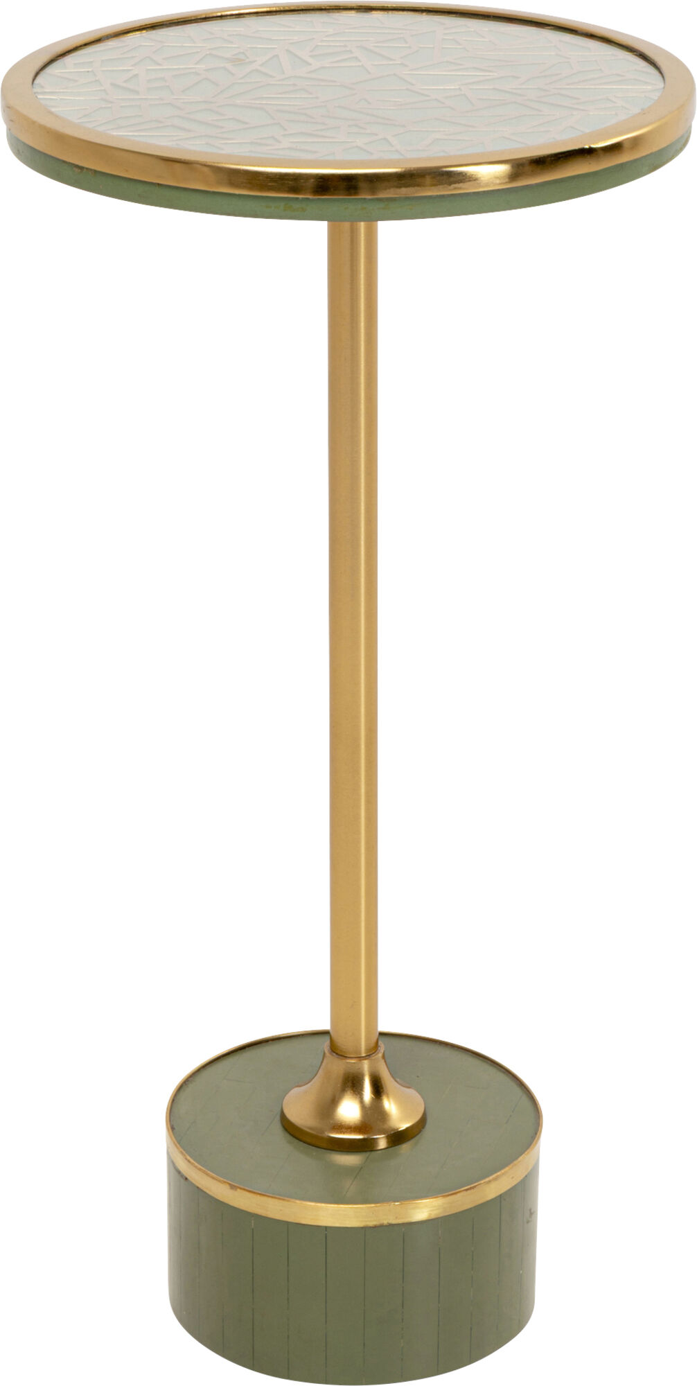 Šoninis staliukas Grazia Crack Ø25cm – paveikslėlis-1.