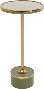 Stolik Pomocniczy Grazia Crack Ø25cm – obraz-1