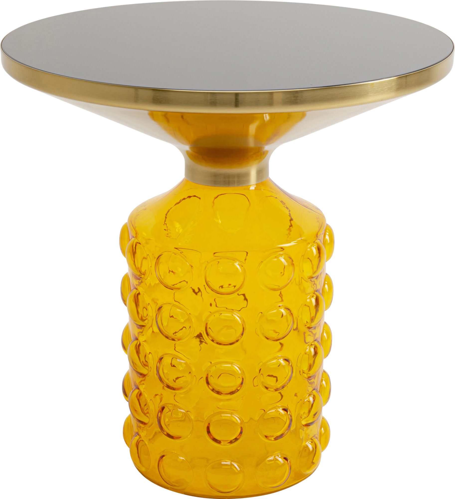 Lola Sivupöytä Keltainen Ø 50cm – kuva-1.