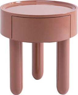 Stolik pomocniczy Lolly Mocha Mousse 45x51cm – obraz-1