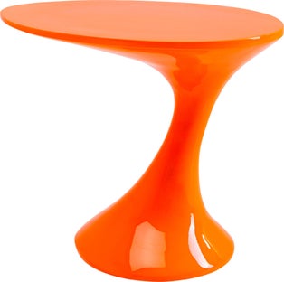 Šoninis staliukas Lolly Orange 49x39cm – paveikslėlis-1.