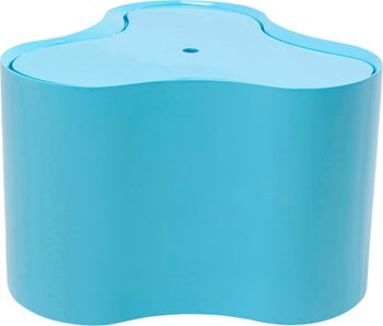 Mesa auxiliar Lotus Celeste 35cm – Imagen-1.