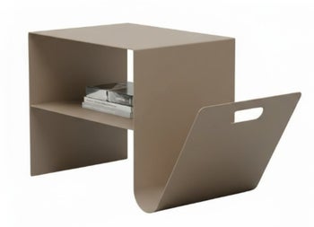 Šoninis staliukas Lounge News Taupe – paveikslėlis-1.