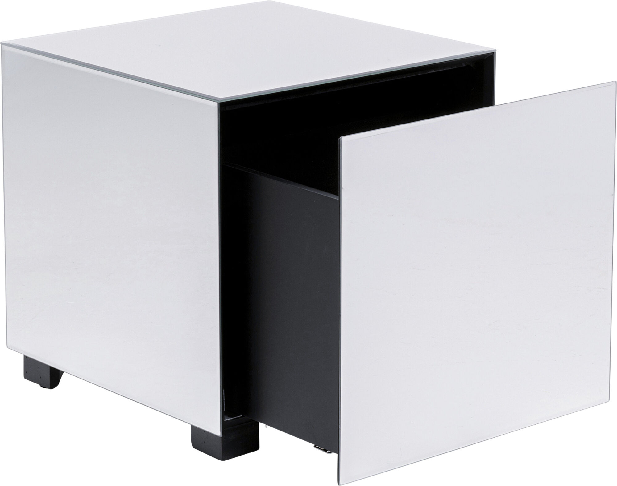 Mesa auxiliar Luxy Drawer 45x45cm – Imagen-1.