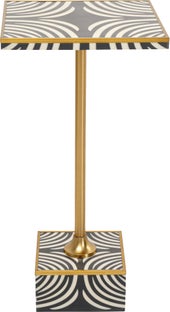 Stolik Pomocniczy Zebra 25x25cm – obraz-1