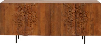Komoda Flower Bouquet 177x75cm – obraz-1