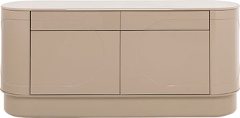 Sideboard Groove - Taupe, 160 x 76 cm – bild-1.