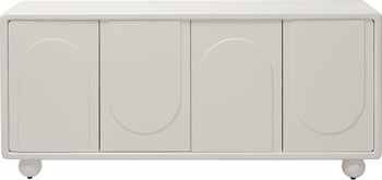 Komoda Paco biała 160x75cm – obraz-1