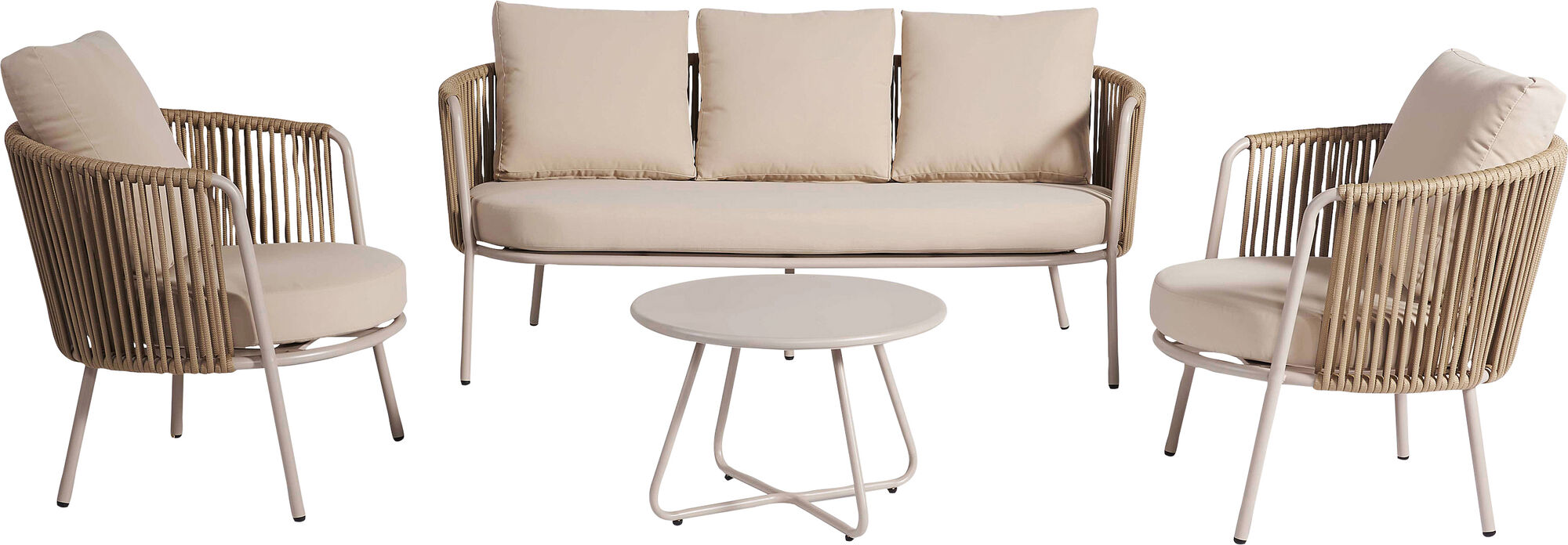 Set poltone Malta Beige (4/pz.) – immagine-1.