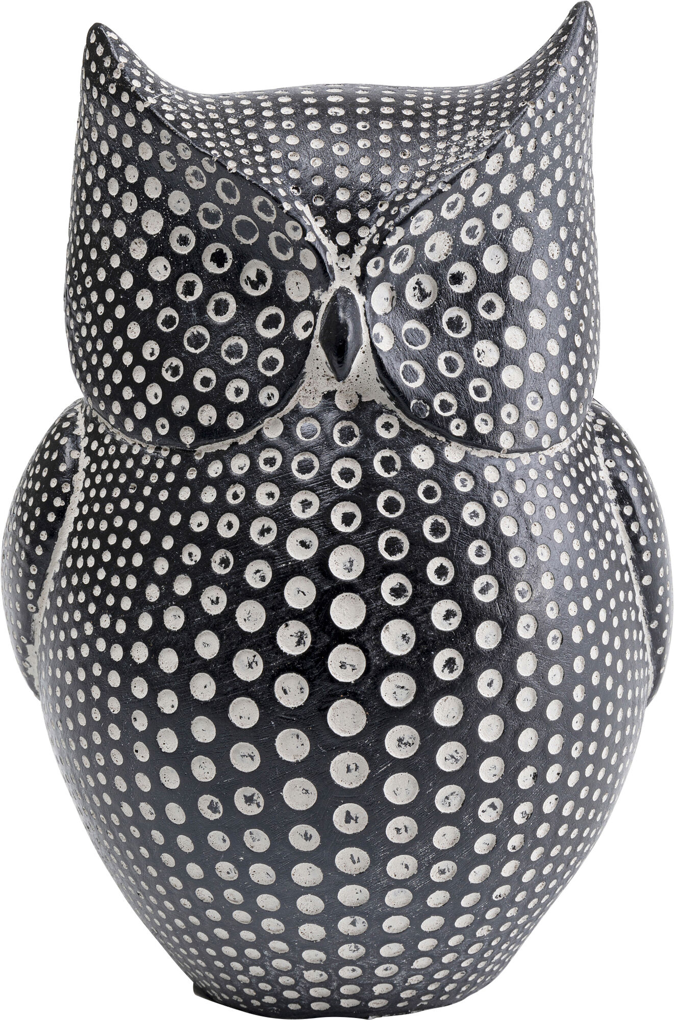 Skarbonka Art Owl 12x17 cm czarno-biała – grafika-1.