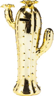 Касичка Cactus Desert Blossom Gold 30cm – изображение-1.