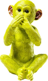 Pusculita Monkey Iwazaru Lime – imagine-1.