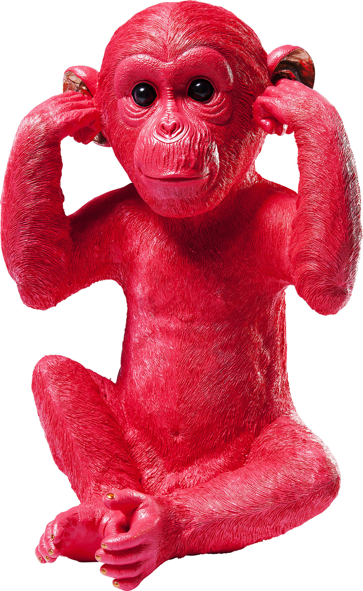 Money Box Monkey Kikazaru Red – billede-1.