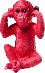 Pusculita Monkey Kikazaru Rosu – imagine-1.